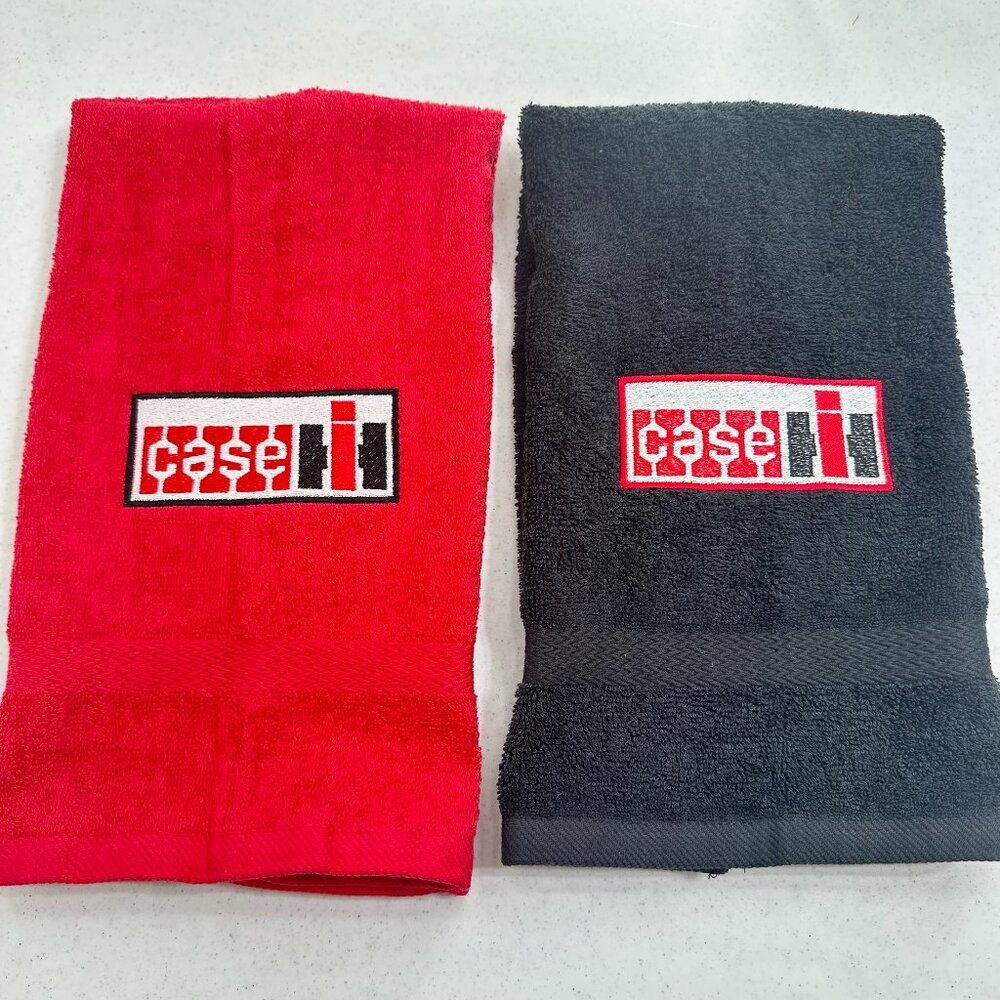 Case IH Towels Embroidered International Harvester Hand Towel Set Bathroom Home